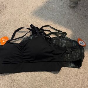 Black Women's Sports Bra